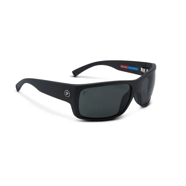 Pelagic Fish Whistle occhiali da sole nero-grigio polarizzati