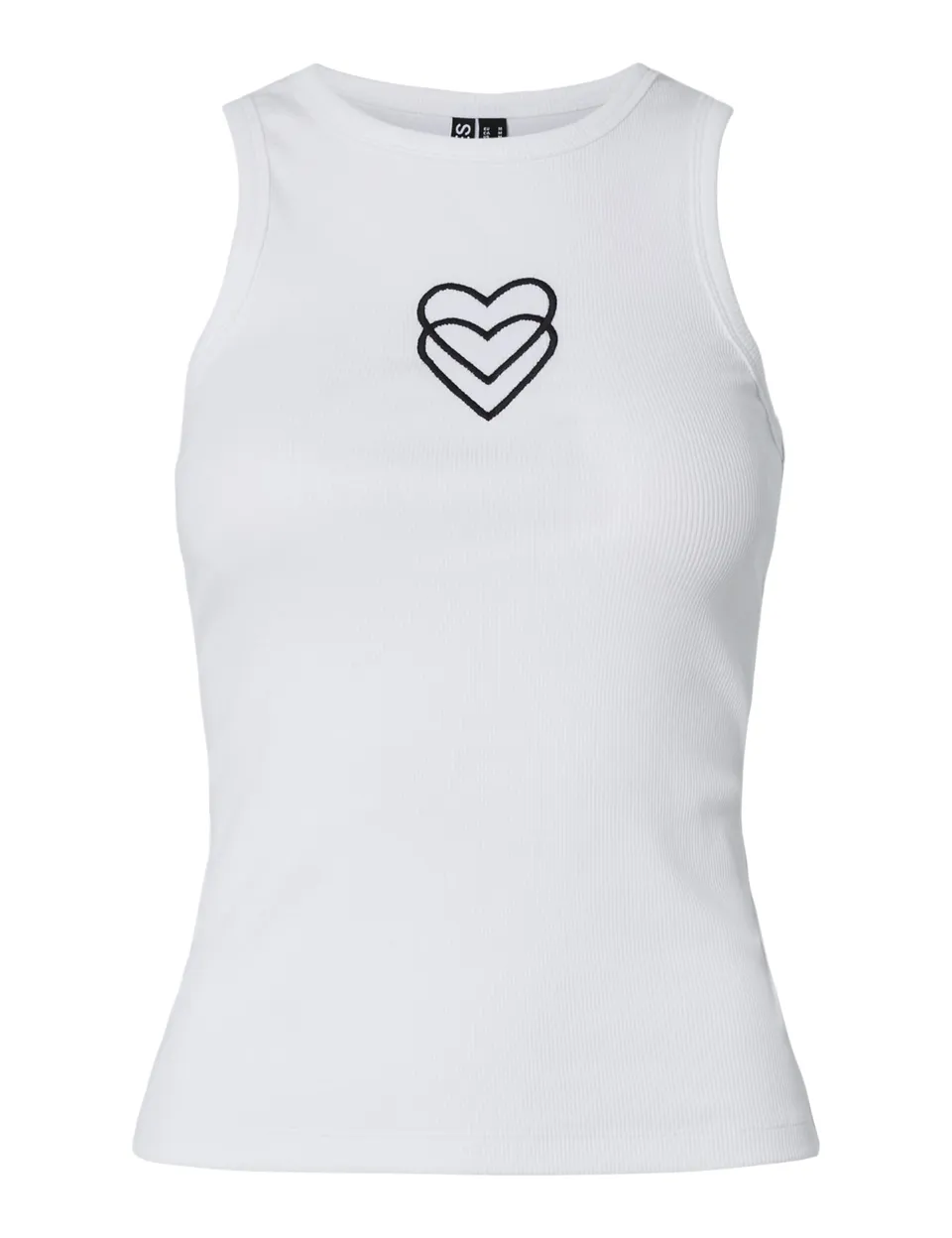 Pieces Pcmay Canotta Boxer Ricamata L Traspirante