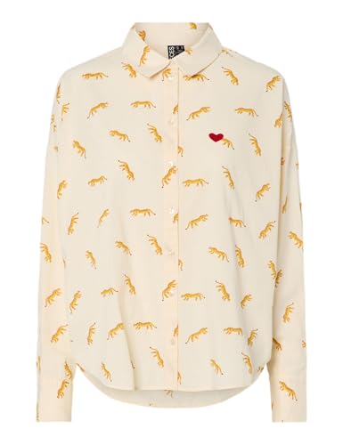 Pieces Pcjanna Loose camicia donna XS fantasia