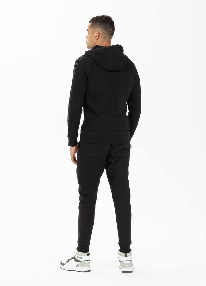 Pit Bull West Coast Thelborn felpa con cappuccio nera M cotone 400