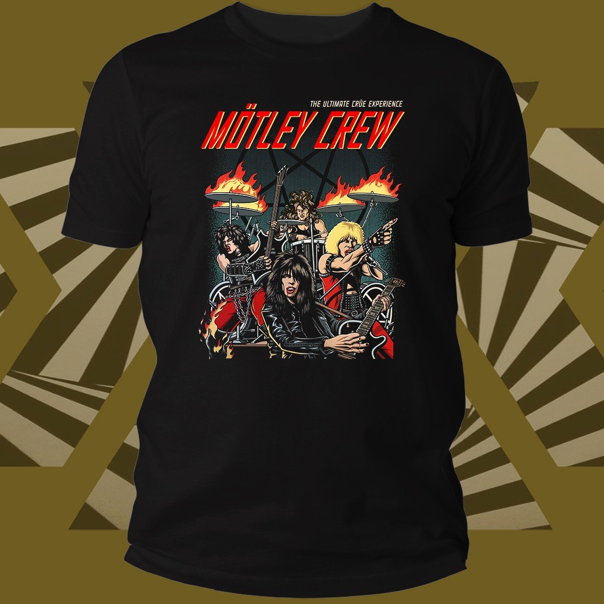 Matrix Music Store Motley Crew Ultimate Crew Experience t-shirt