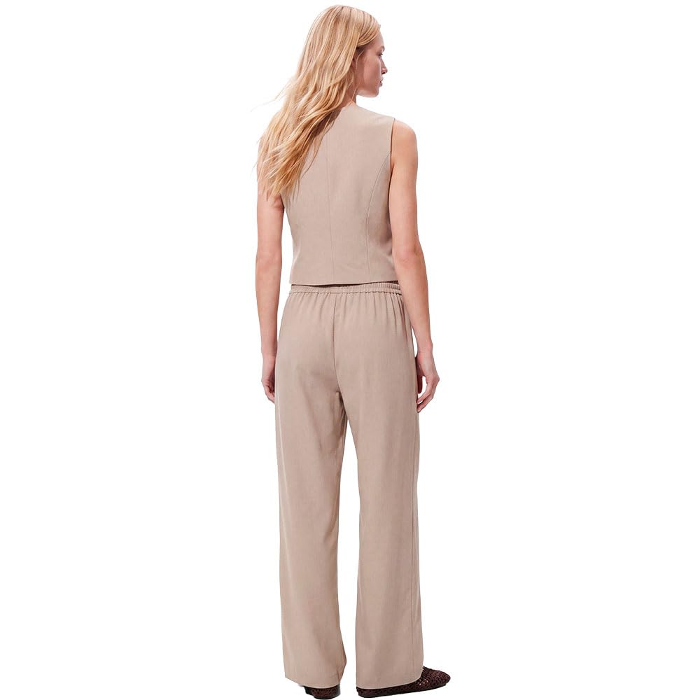 Pieces Bosella Wide Leg pantaloni donna 2XL vita alta