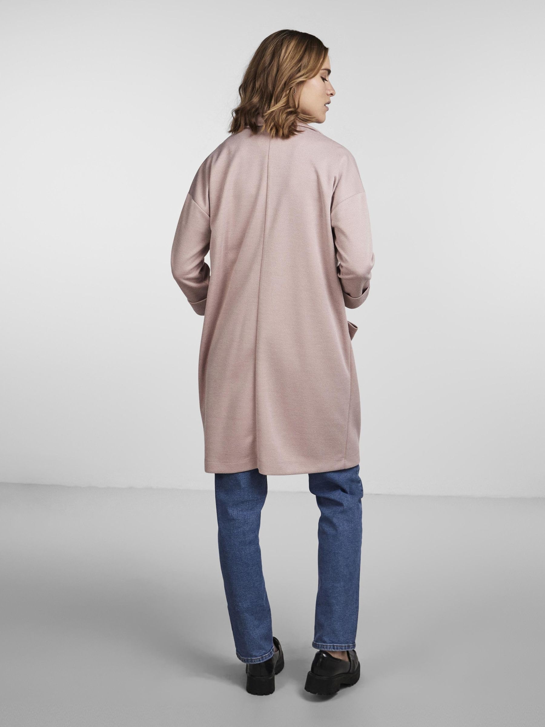 Pieces Pcdorita 3/4 Coatigan cappotto donna Woodrose