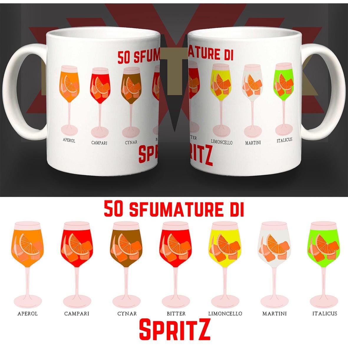 Matrix Spritz 50 Sfumature di Spritz tazza ceramica