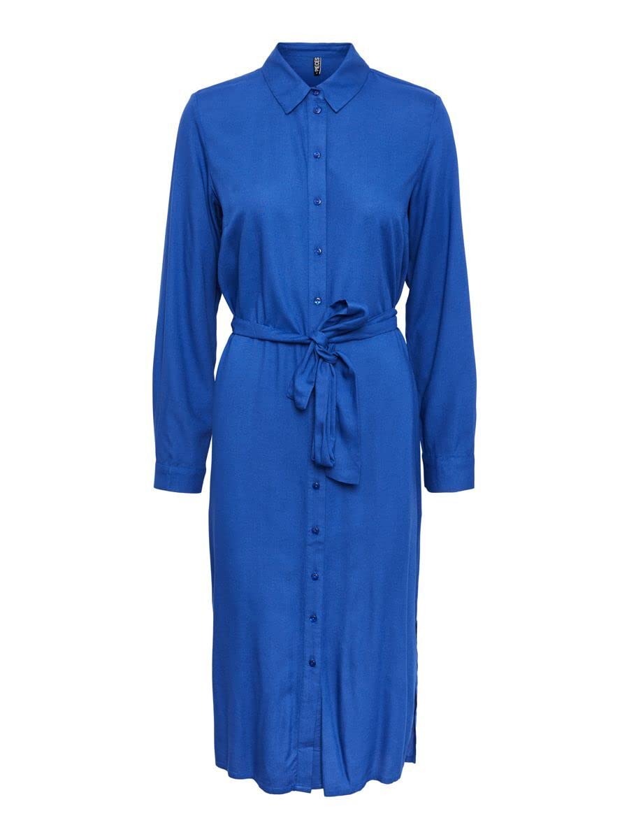 Pieces Pccammie abito midi donna cotone uso quotidiano