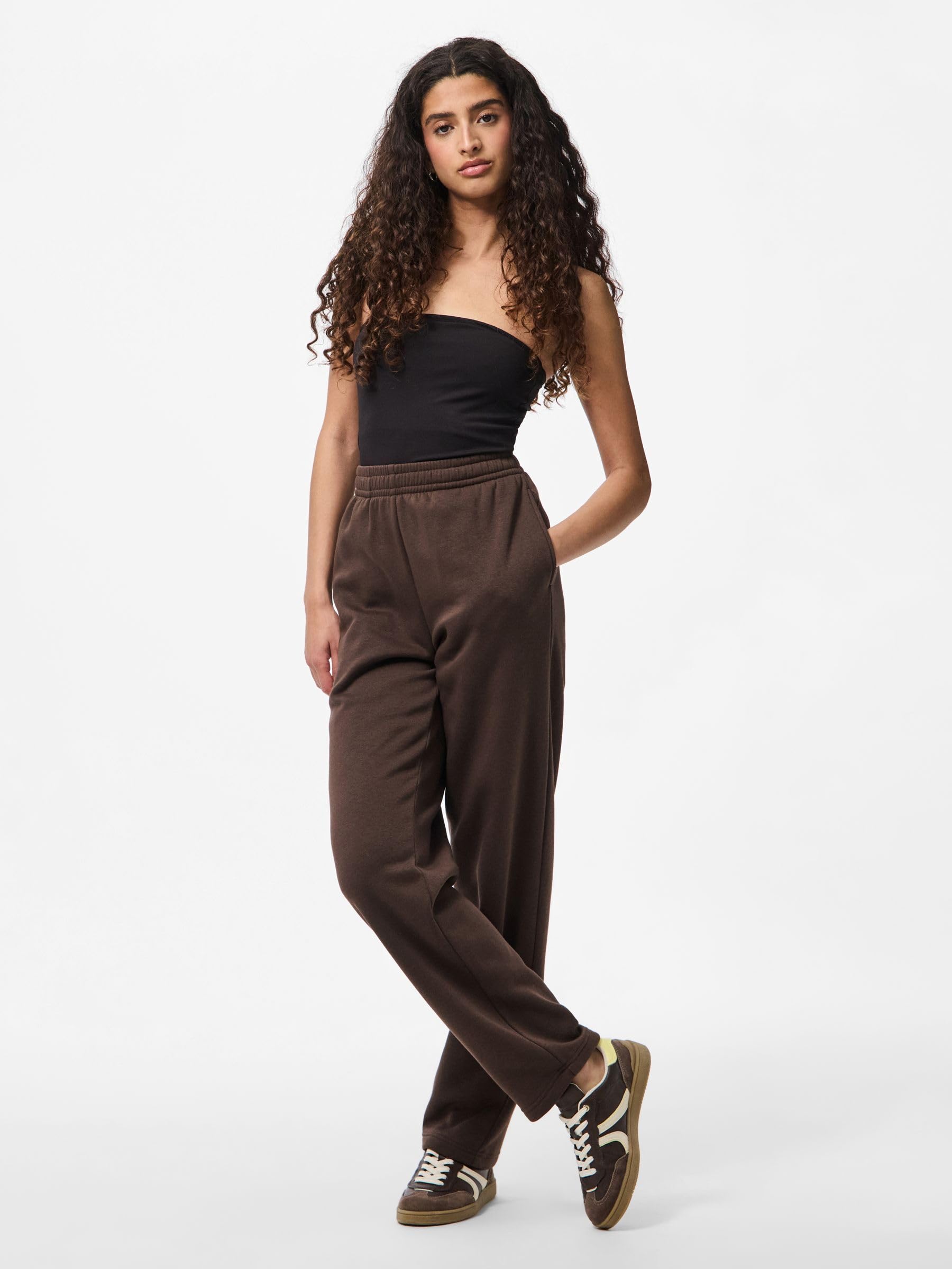 Pieces Pcchilli Straight pantaloni tuta donna uso quotidiano