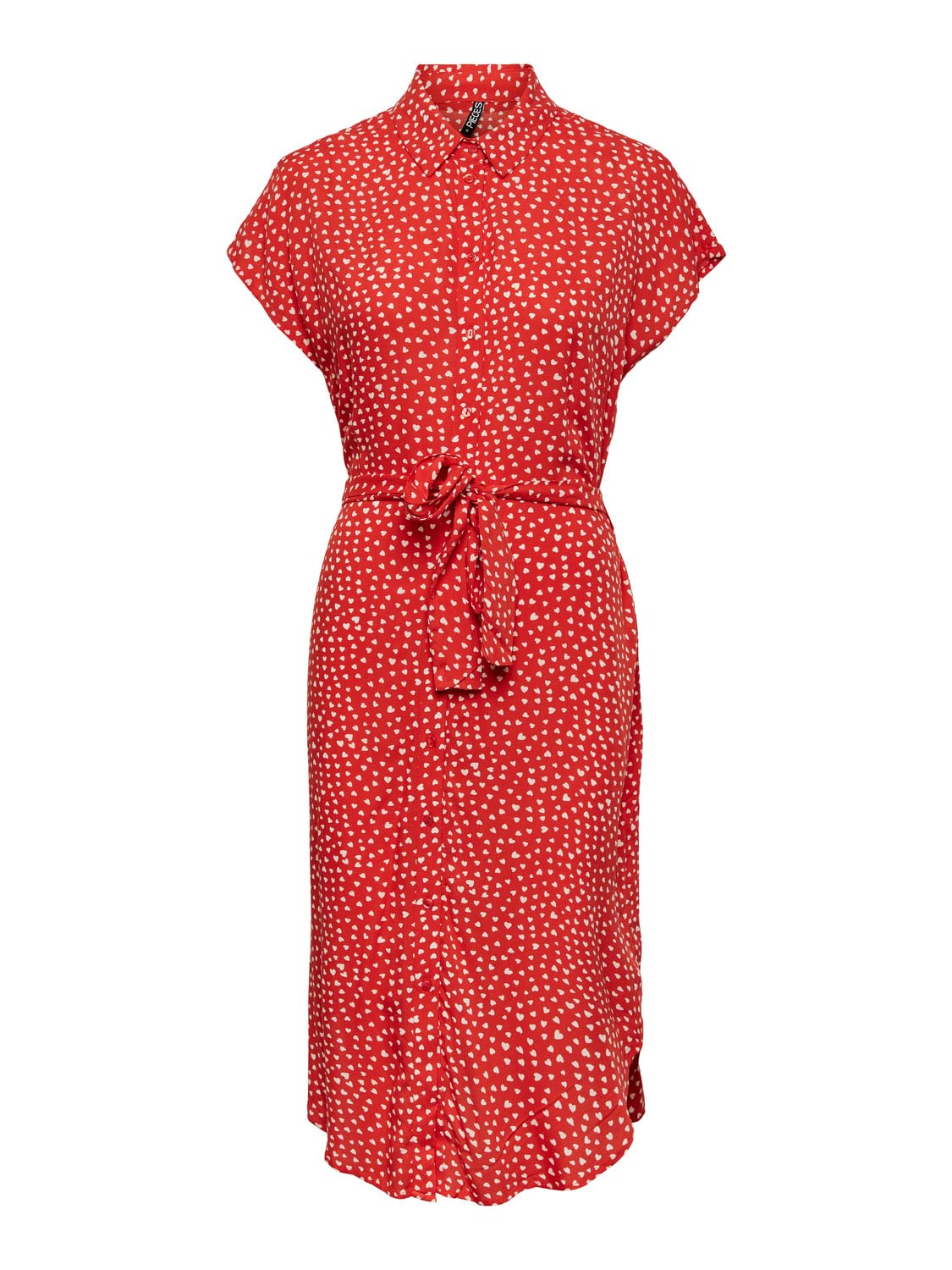 Pieces Pcnya abito camicia donna fiori Cloud Dancer