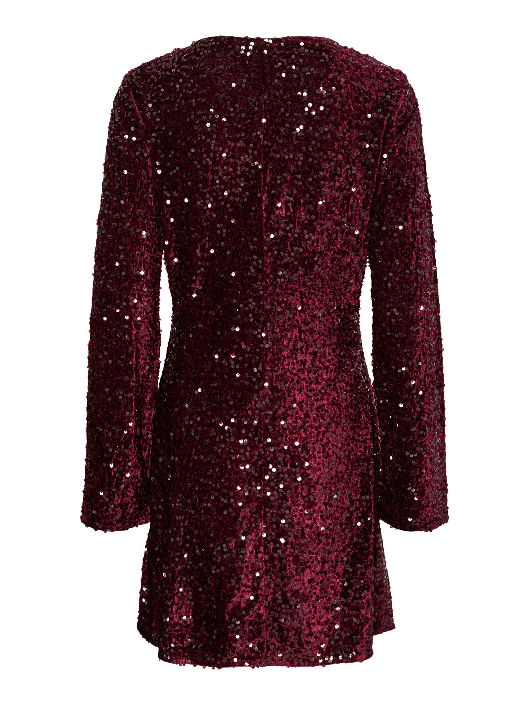 Pieces Pckam abito midi donna tawny port S quotidiano