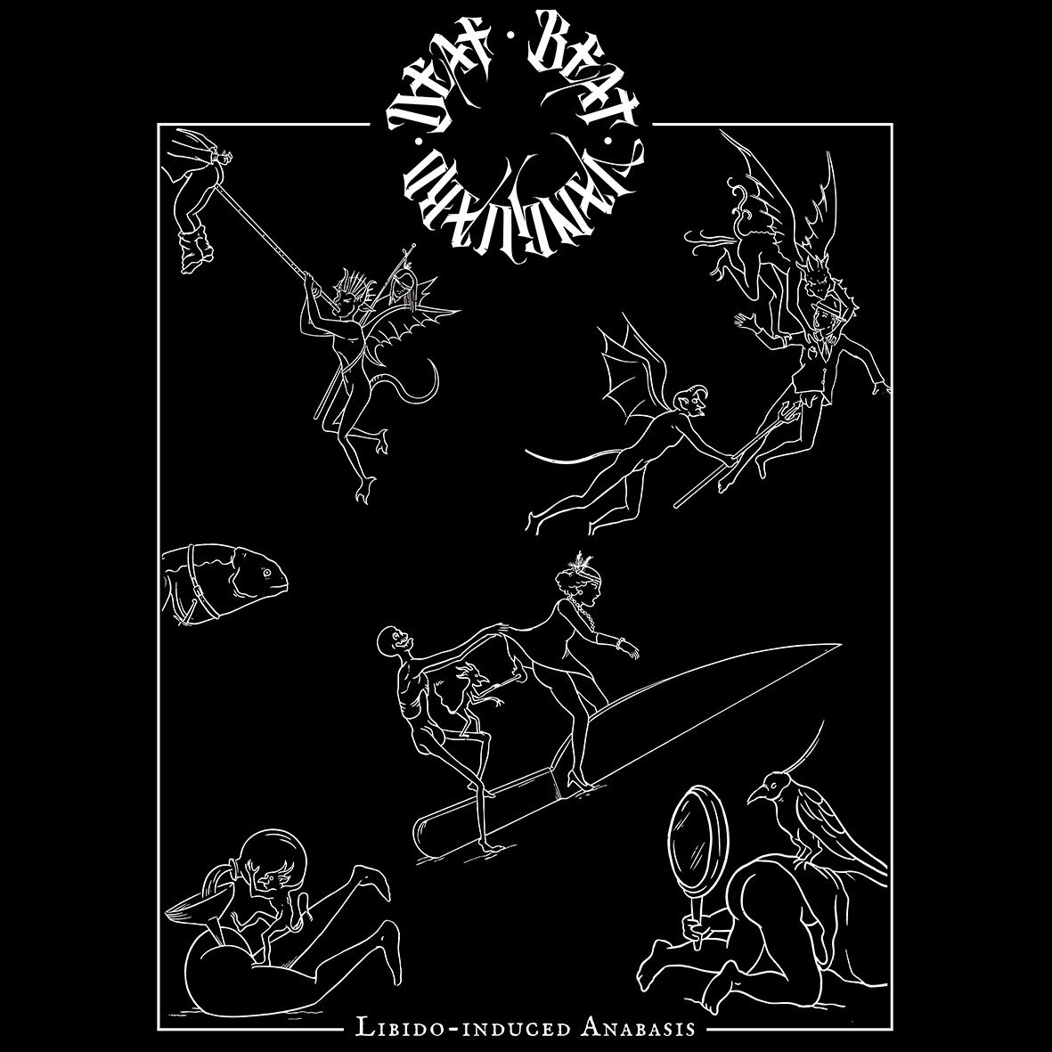 Matrix Music Store Deaf Beat Vanguard Libido Anabis t-shirt cotone organico