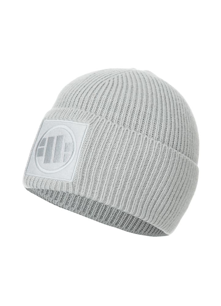 Pitbull Logo beanie verde oliva berretto invernale