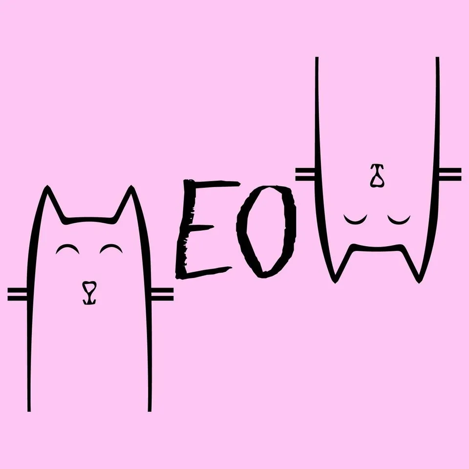 Matrix Music Store Cats Meow t-shirt unisex donna