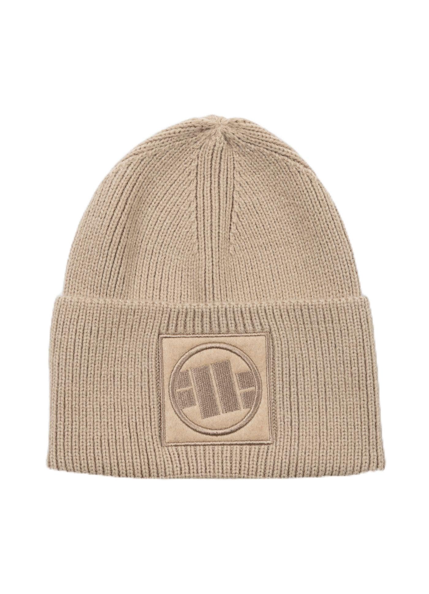 Pitbull Logo beanie verde oliva berretto invernale