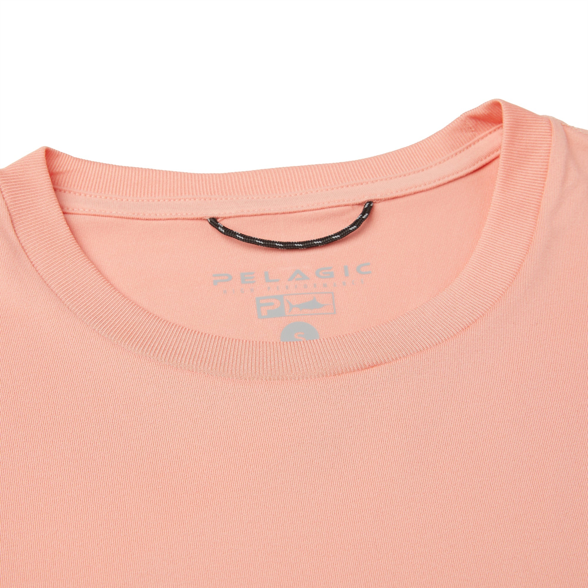 PELAGIC Freespool felpa cropped donna corallo UPF 50+