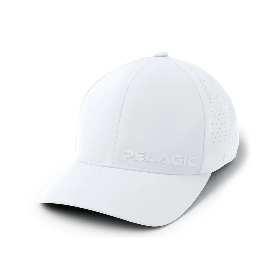Pelagic Flexfit Alpha cappellino bianco L/XL traspirante