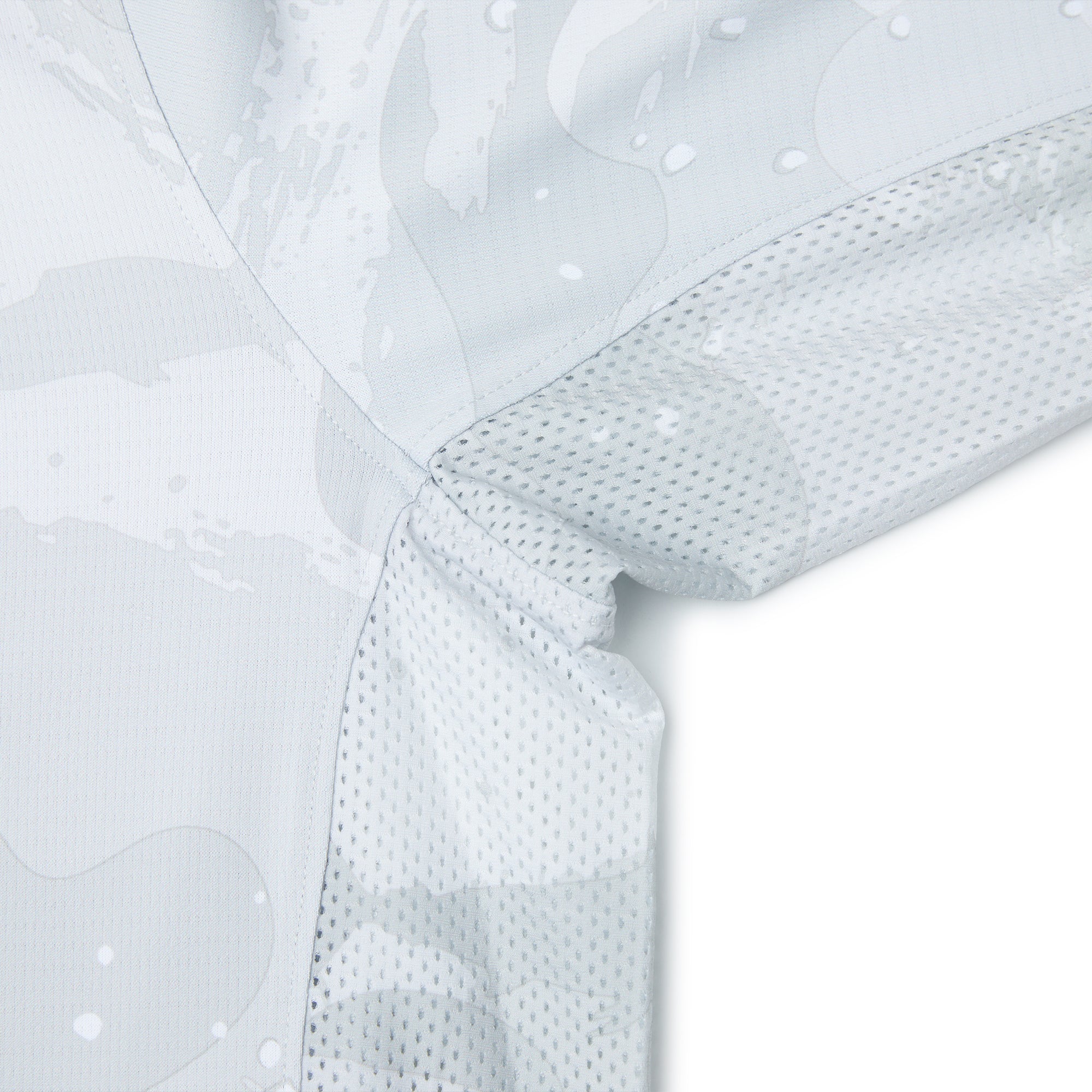 Pelagic Exo-Tech felpa con cappuccio grigio chiaro UPF 50+