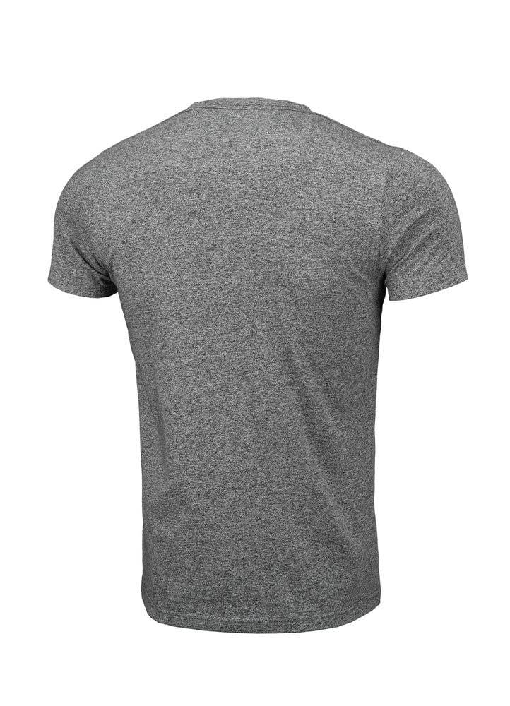 Pit Bull Small Logo Premium Grey MLG t-shirt cotone M