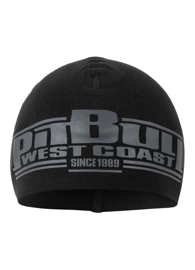 Pitbull Classic Boxing berretto uomo nero-grigio invernale