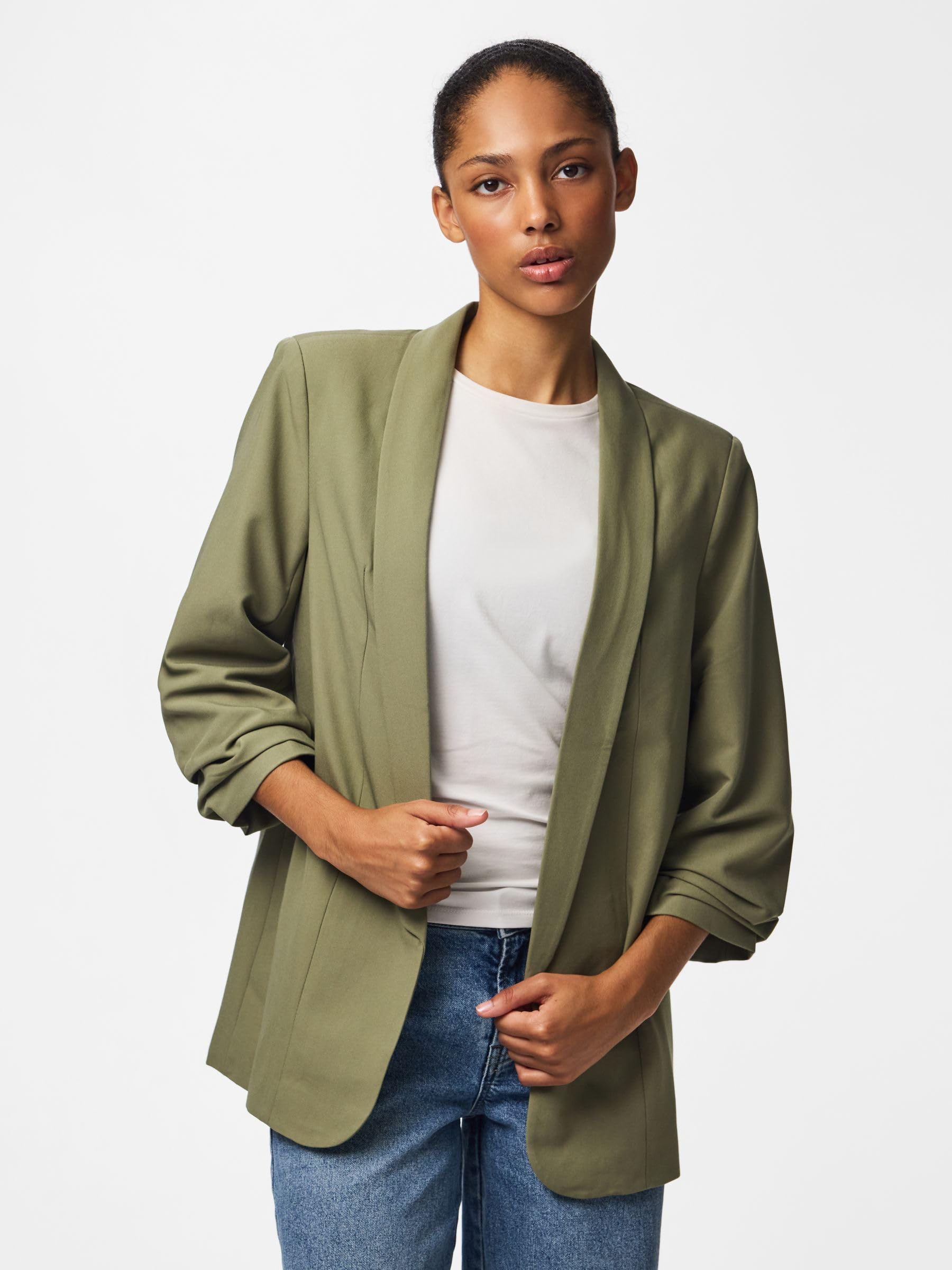 Pieces Pcbosella blazer donna verde XXL