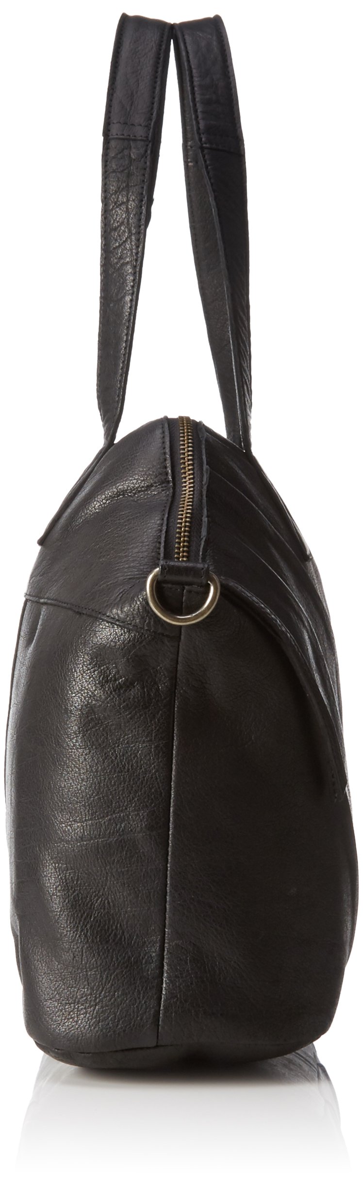 Pieces Pcpigga 17076430 borsa a mano pelle nera 39x29x14