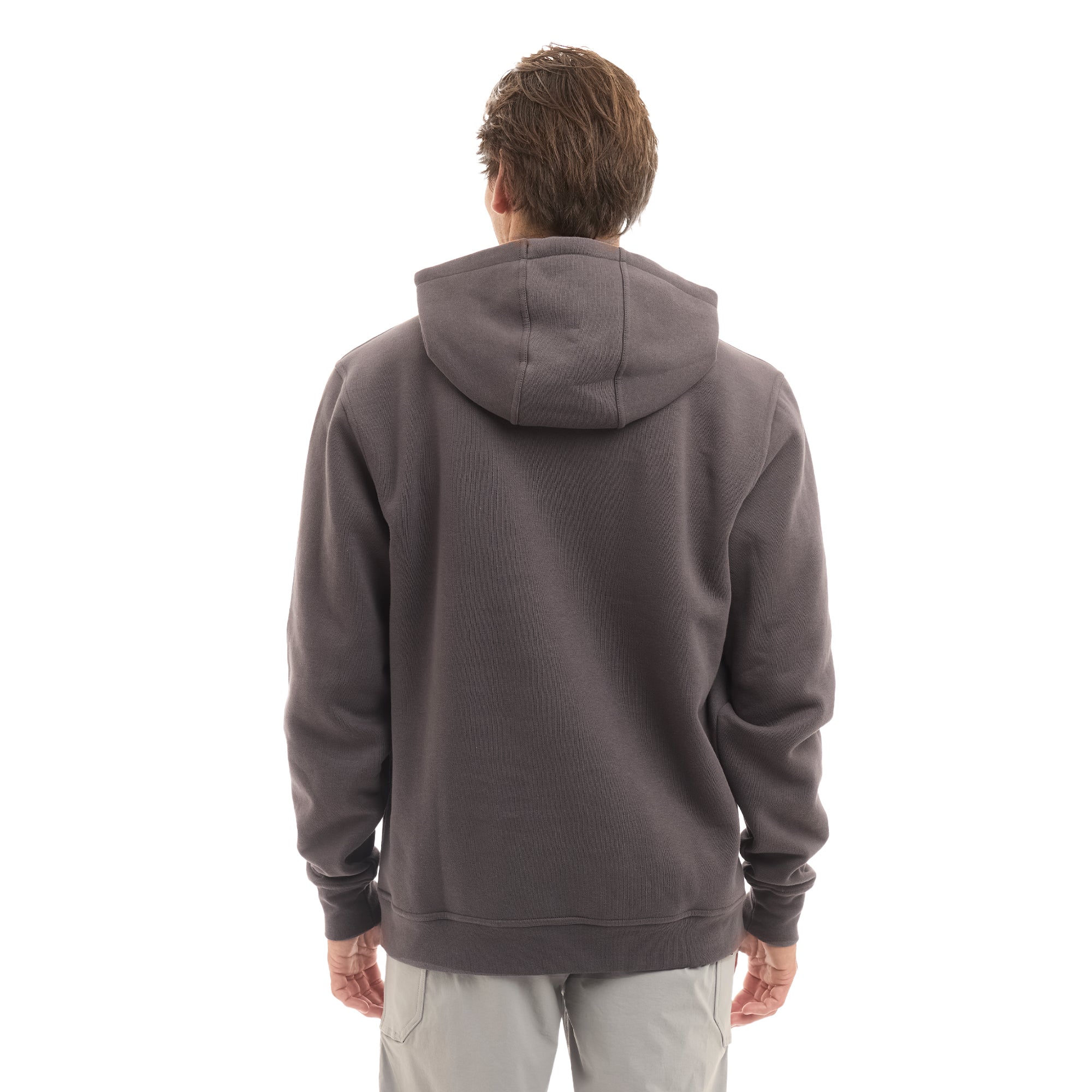 Pelagic Osborn Dockline felpa cappuccio cotone Grafite