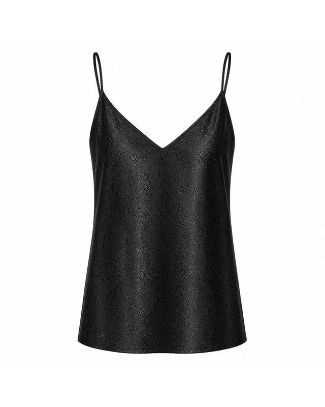 el.residu Uma Dot top seta nero M