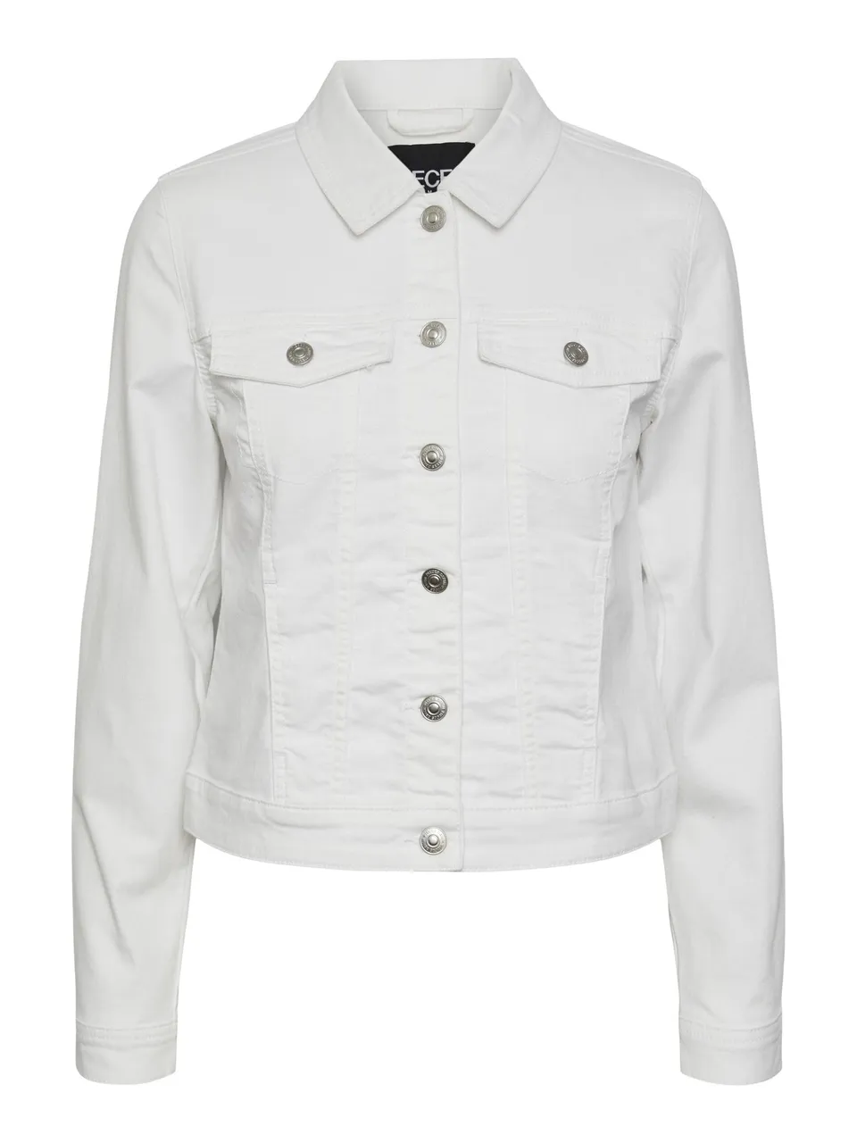 Pieces Pcoia giacca denim donna taglia S cotone