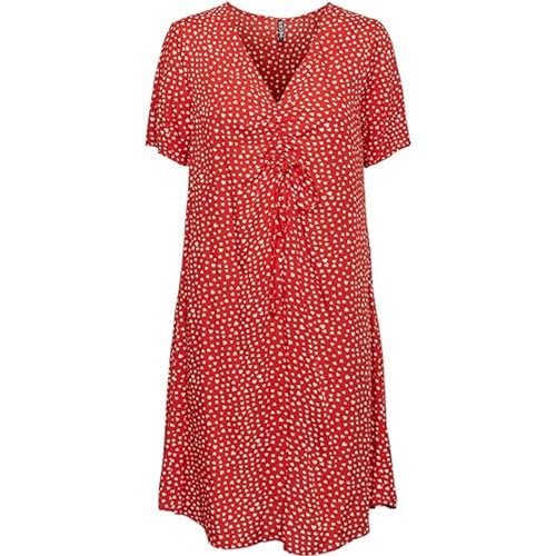 Pieces Pcnya SS Abito Corto Donna XS Scollo V