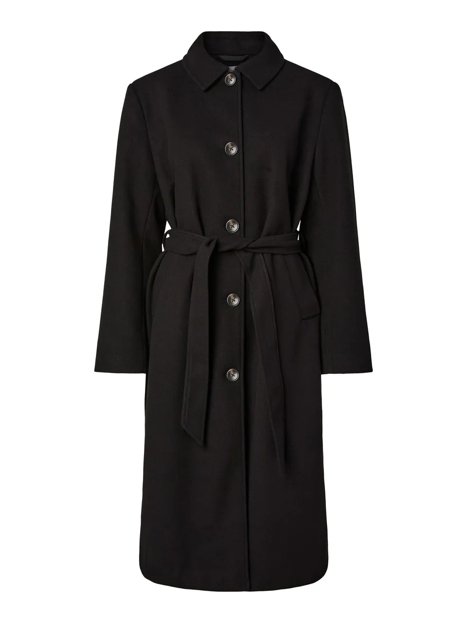 Pieces Pcaya Long cappotto lungo donna tessuto leggero