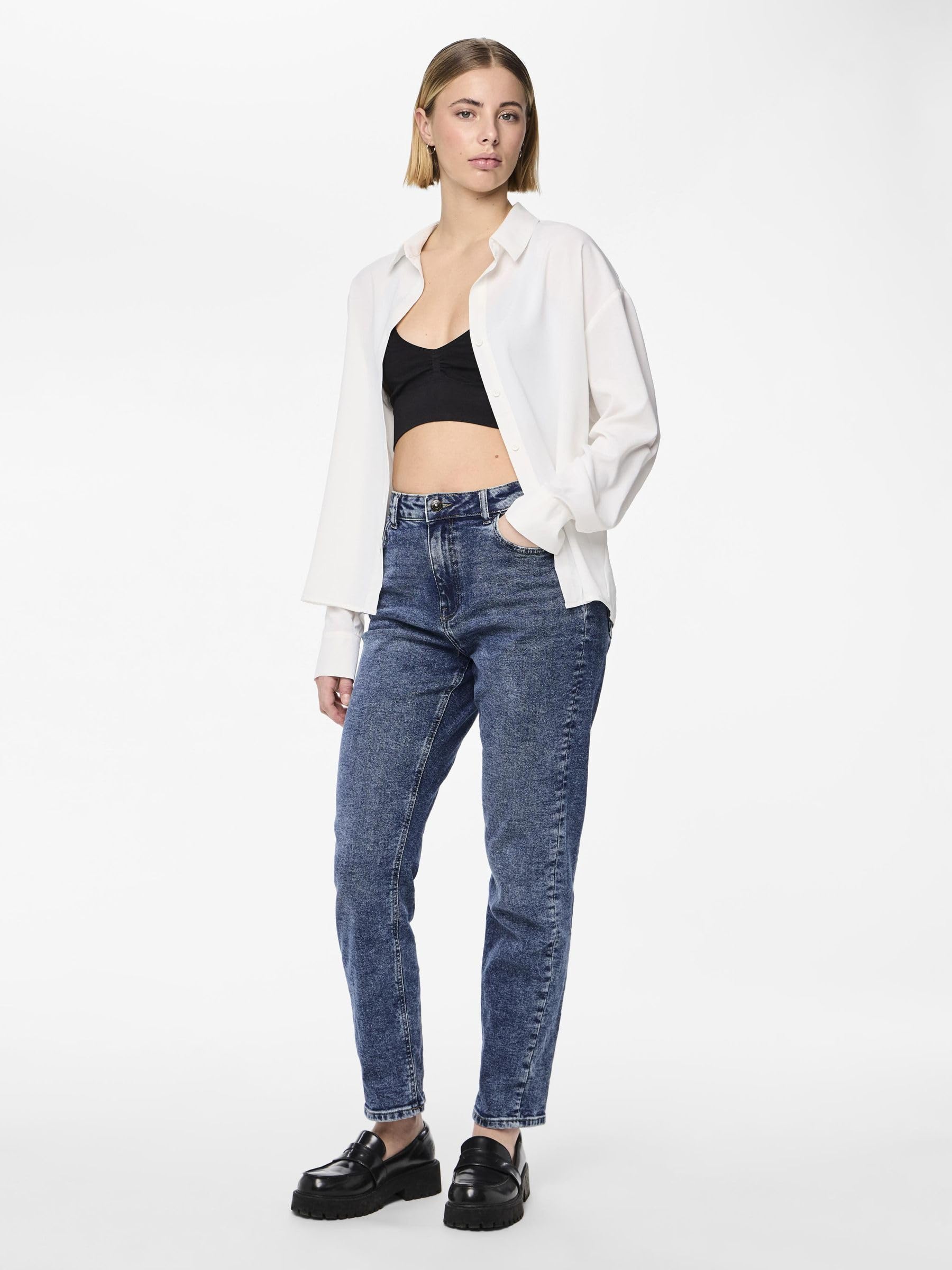 Pieces Pcbella HW Tap Ank Jeans Mb406 jeans 29W/32L