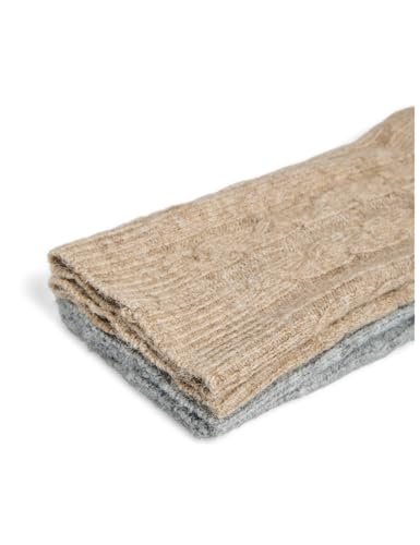 Pieces Pcnonna calzini donna 2 pack grigi cotone