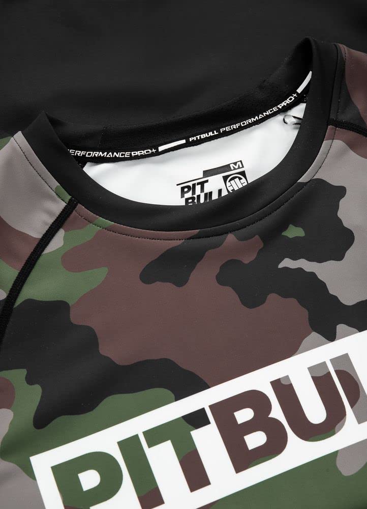 Pit Bull West Coast Cross Camo rash guard uomo manica lunga