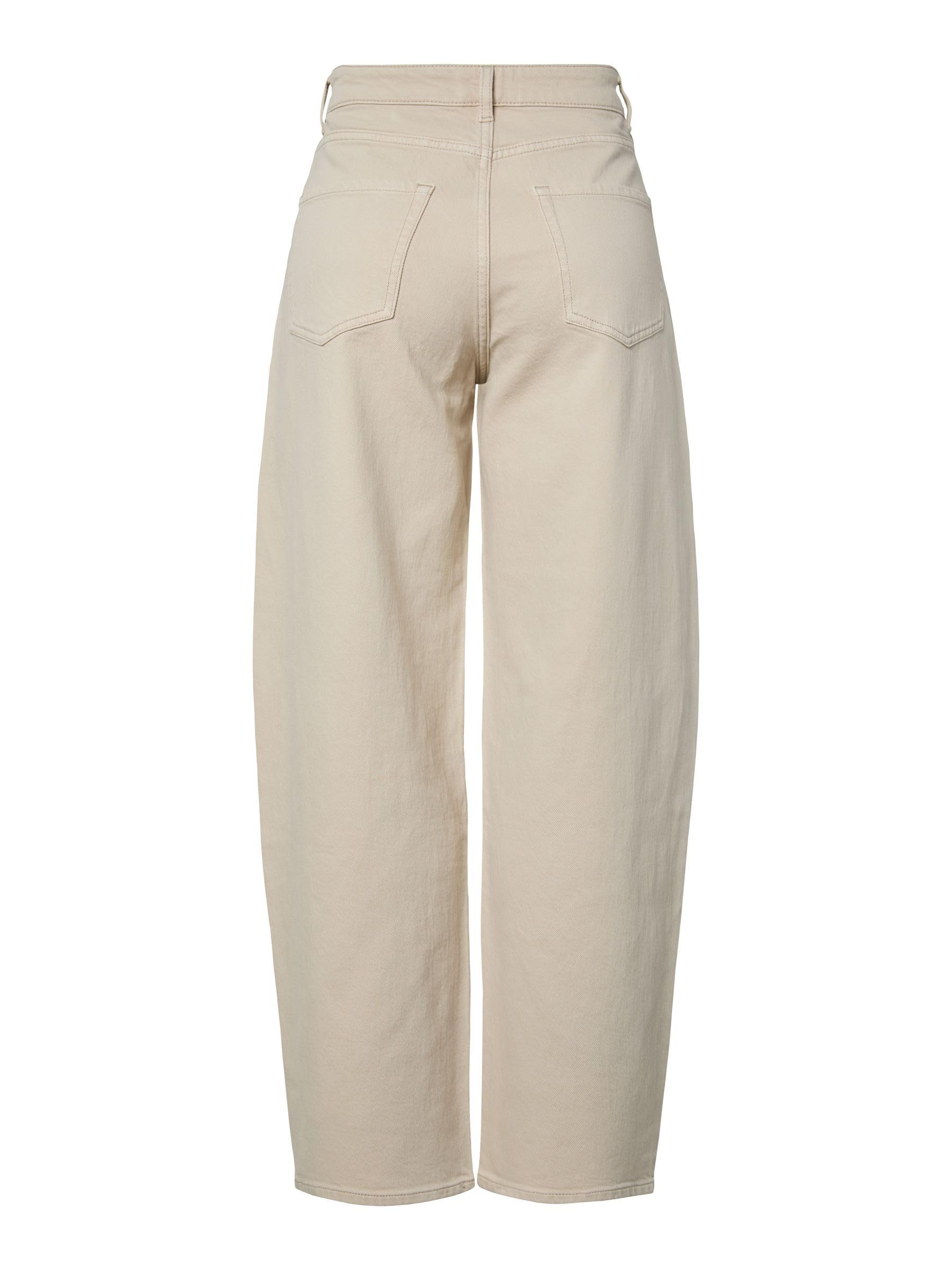Pieces Pcgrace MW Barrel Ank jeans donna barrel caviglia
