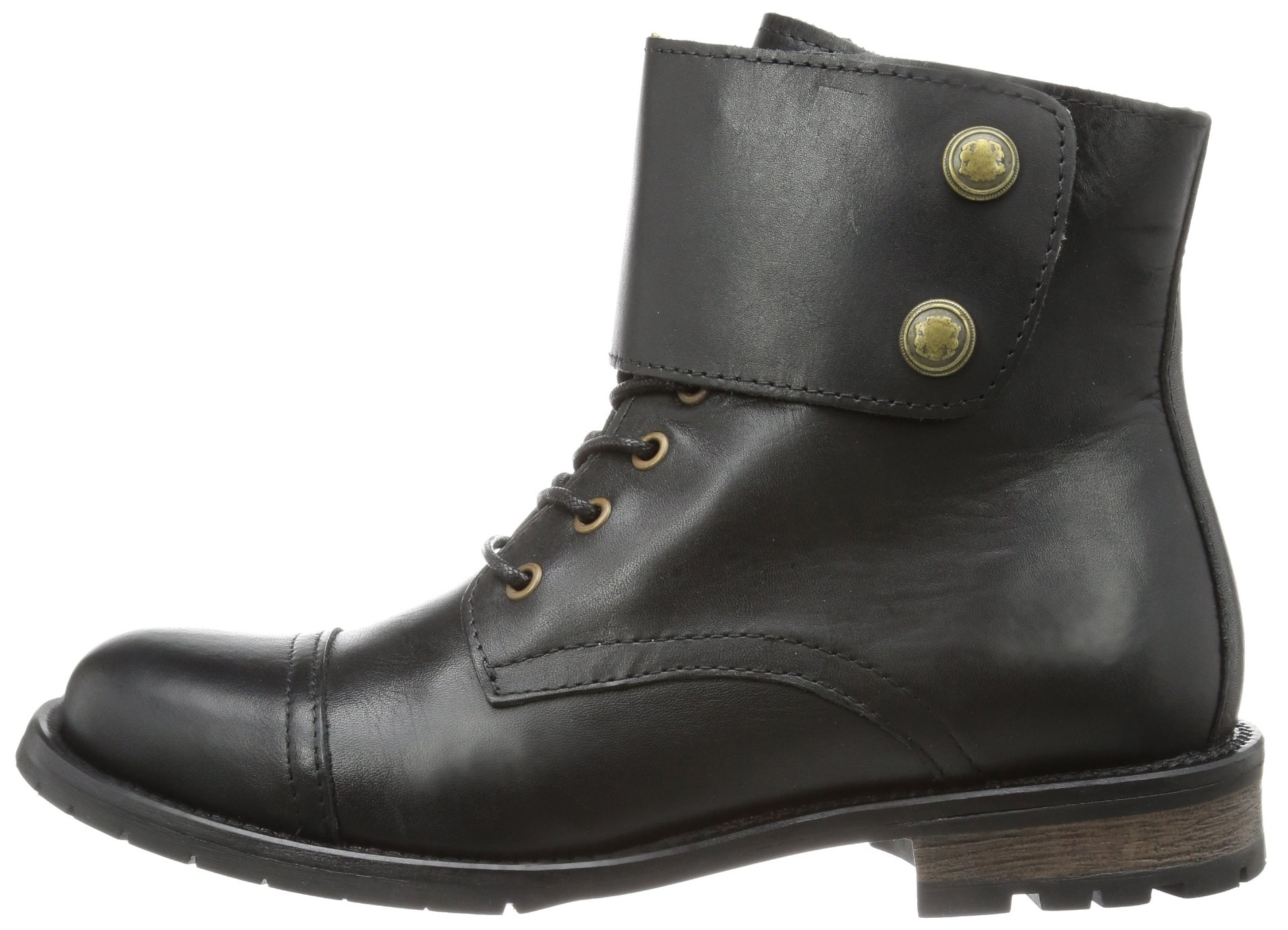 Pieces Senida 17051923 stivali donna pelle nera 38 EU