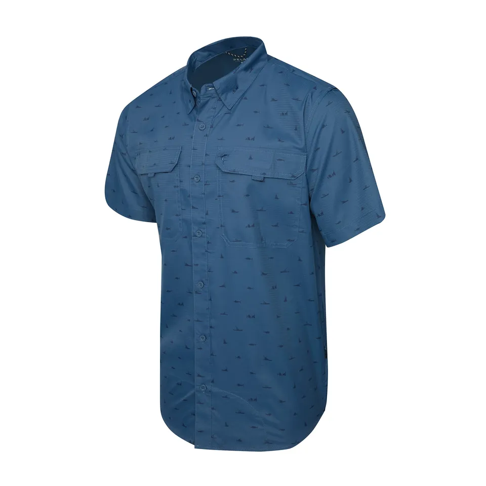Pelagic Keys Mini Arch camicia Abyss UPF 50+