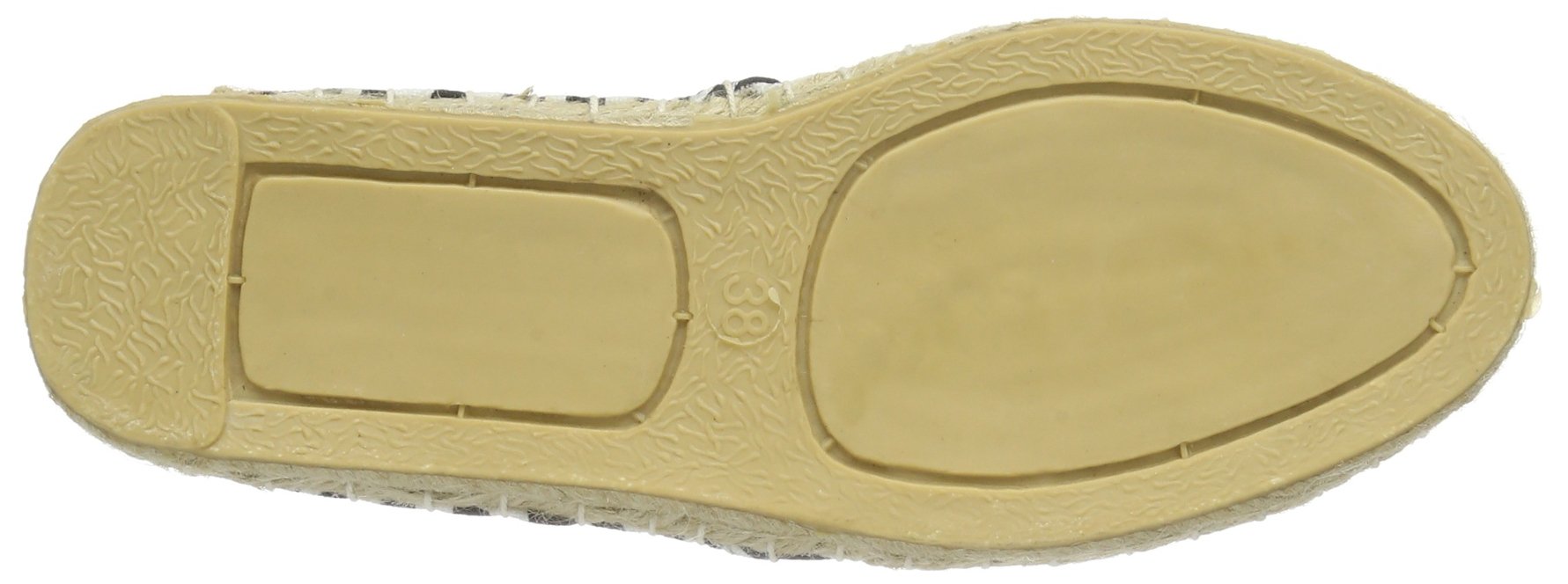 Pieces Haisha Espadrillas Basse Donna Nero Zebra
