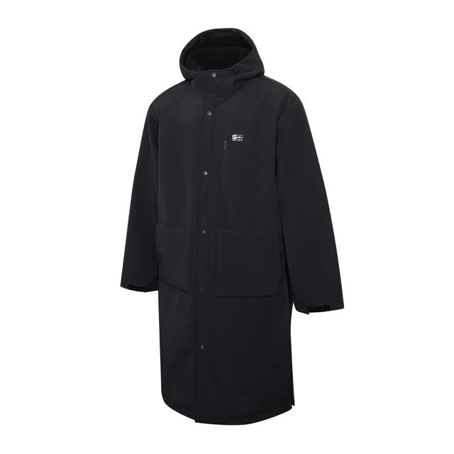 Pelagic Dive Coat parka uomo nero impermeabile
