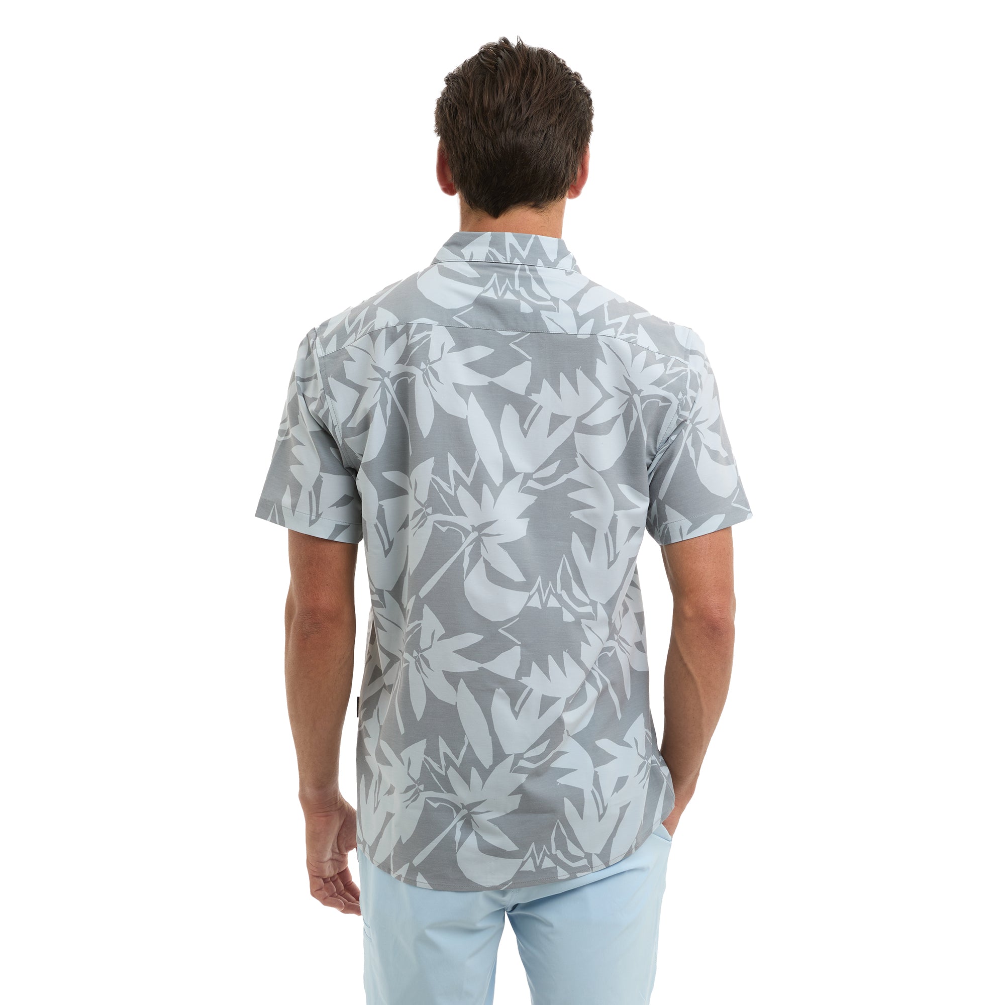 Pelagic Topshot camicia uomo grigia UPF 50+