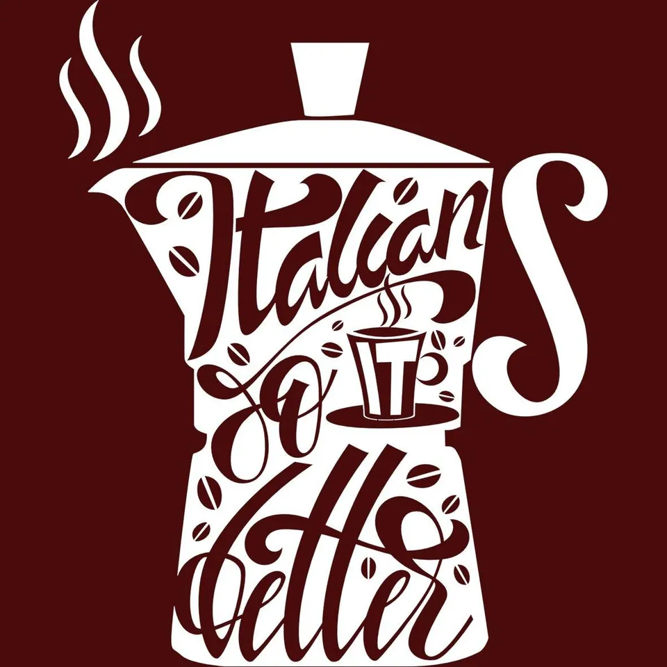M4U Italian Du It Better maglietta moka unisex