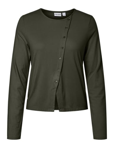 Pieces Pcbria LS Asymmetric Top top donna asimmetrico M