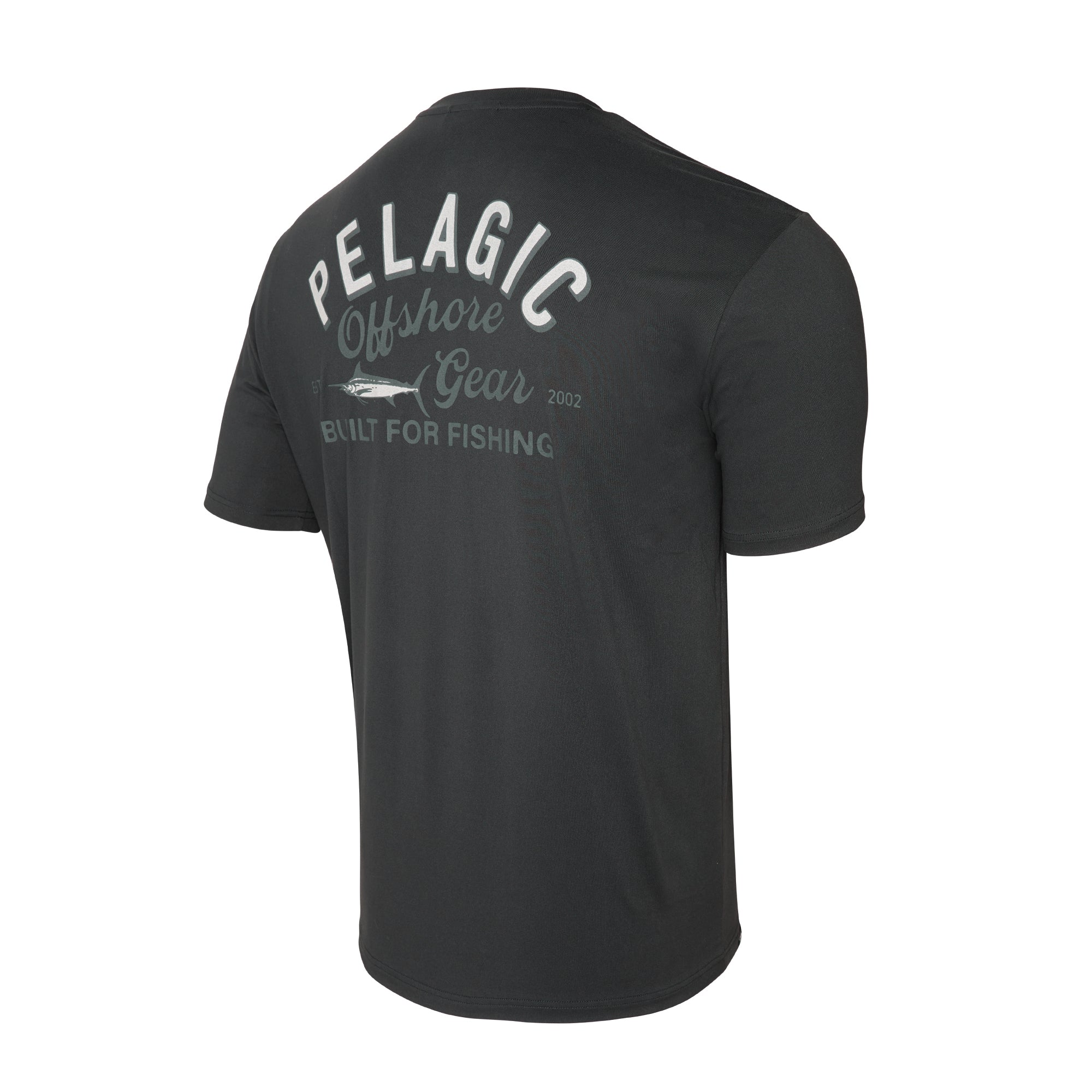 Pelagic Freespool Gear Up maglietta Black UPF 50+