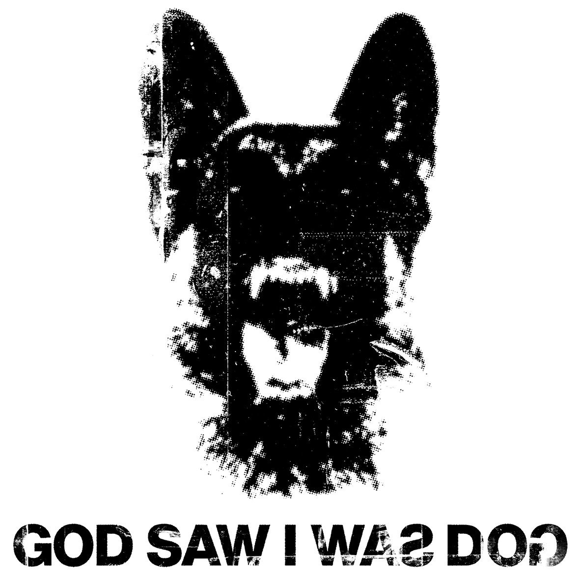 Matrix Music Store God Saw I Was Dog t-shirt cotone organico