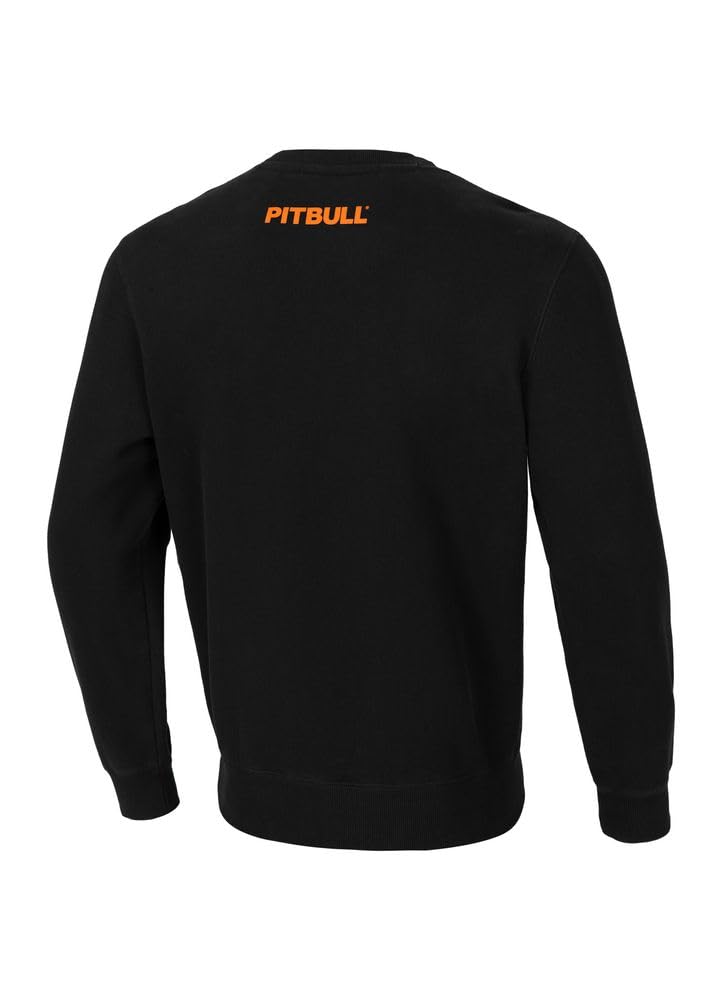 Pitbull Orange Dog felpa girocollo uomo regular fit stampa