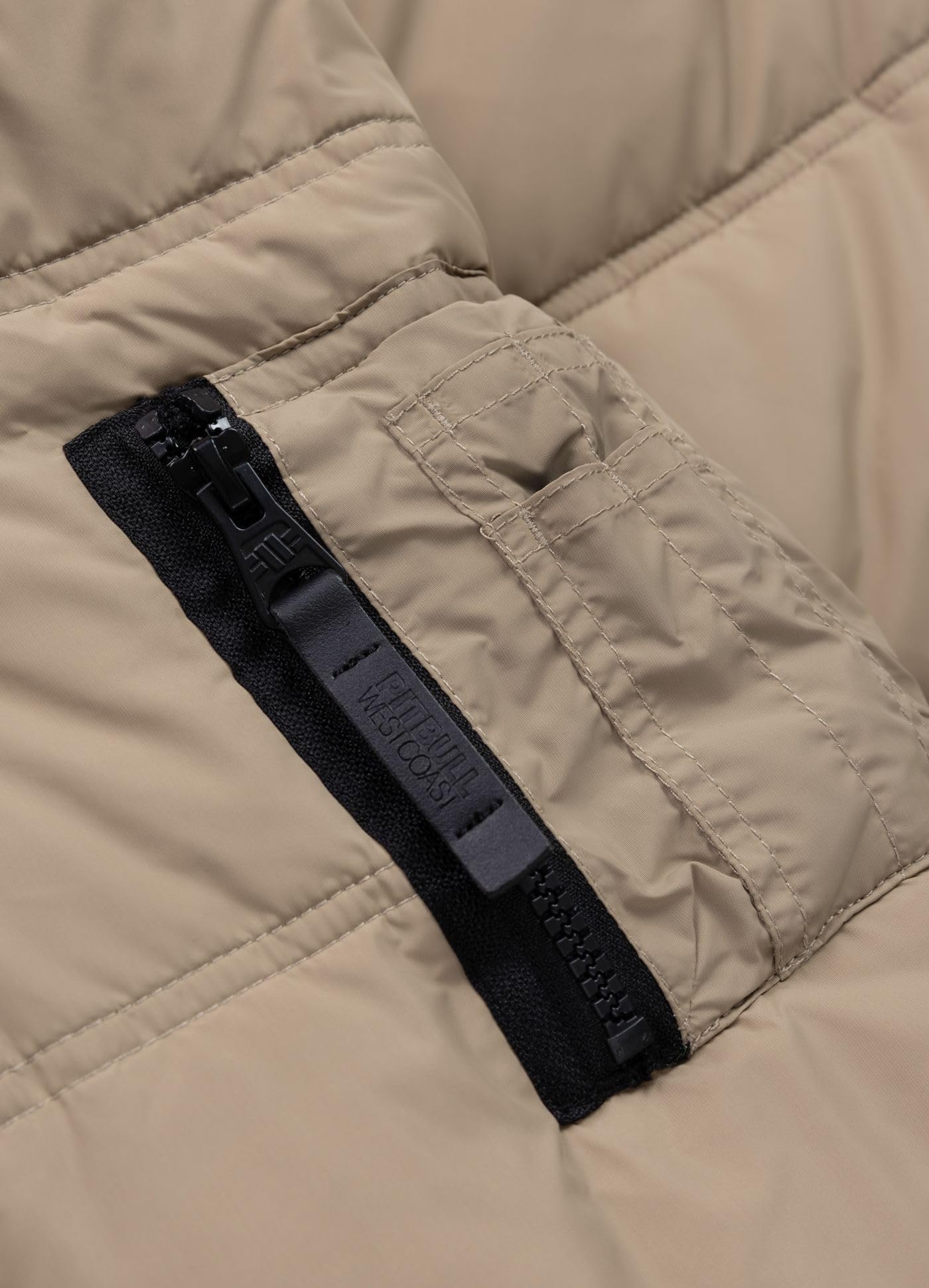 Pitbull Queenston Piumino Donna Sabbia Scura Parka