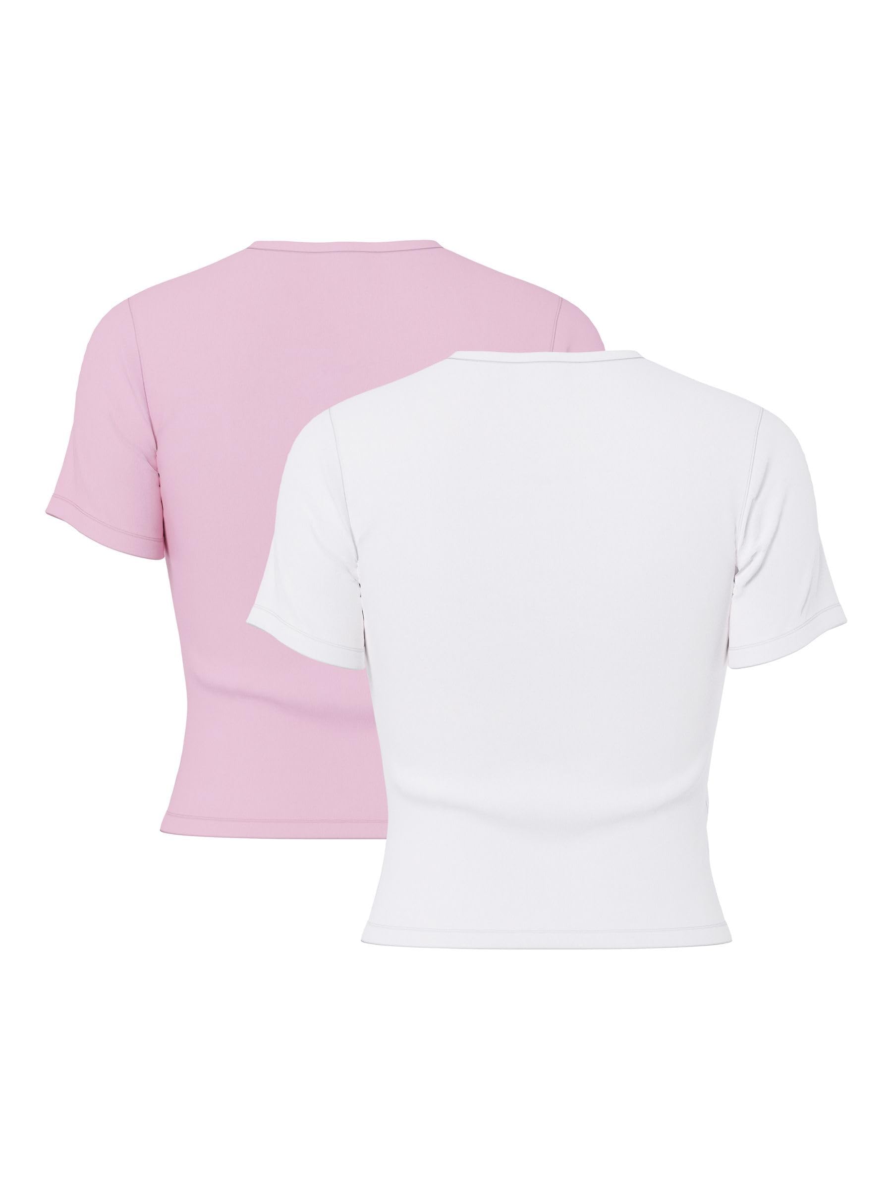 Pieces Pcamelia Jrs Noos BC t-shirt donna confezione 2 pezzi