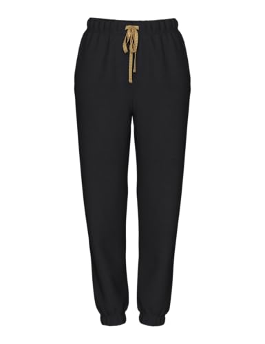 Pieces Pcchilli HW Heart joggers donna XS neri cotone