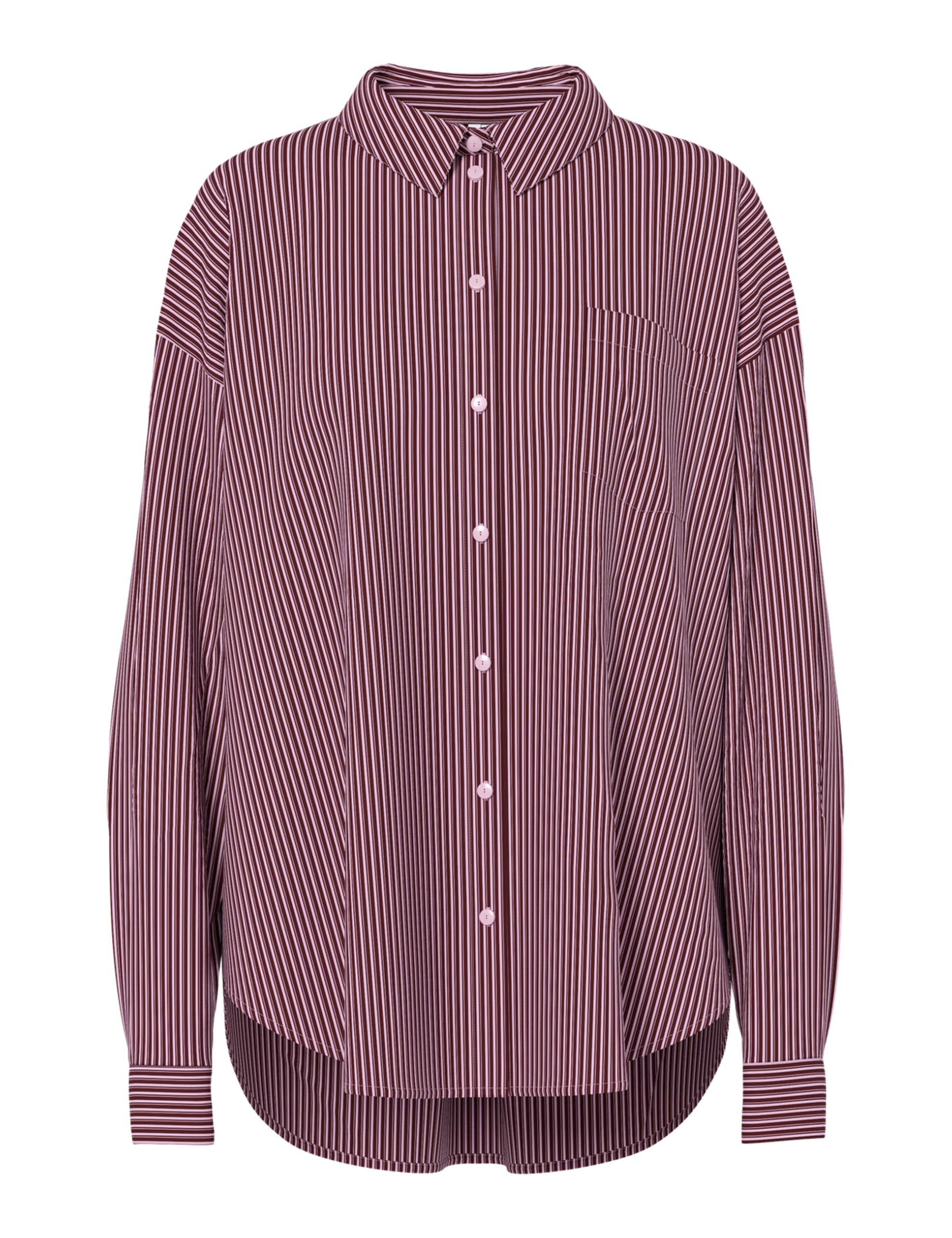 Pieces Pcemmy LS Loose camicia donna tessuto leggero