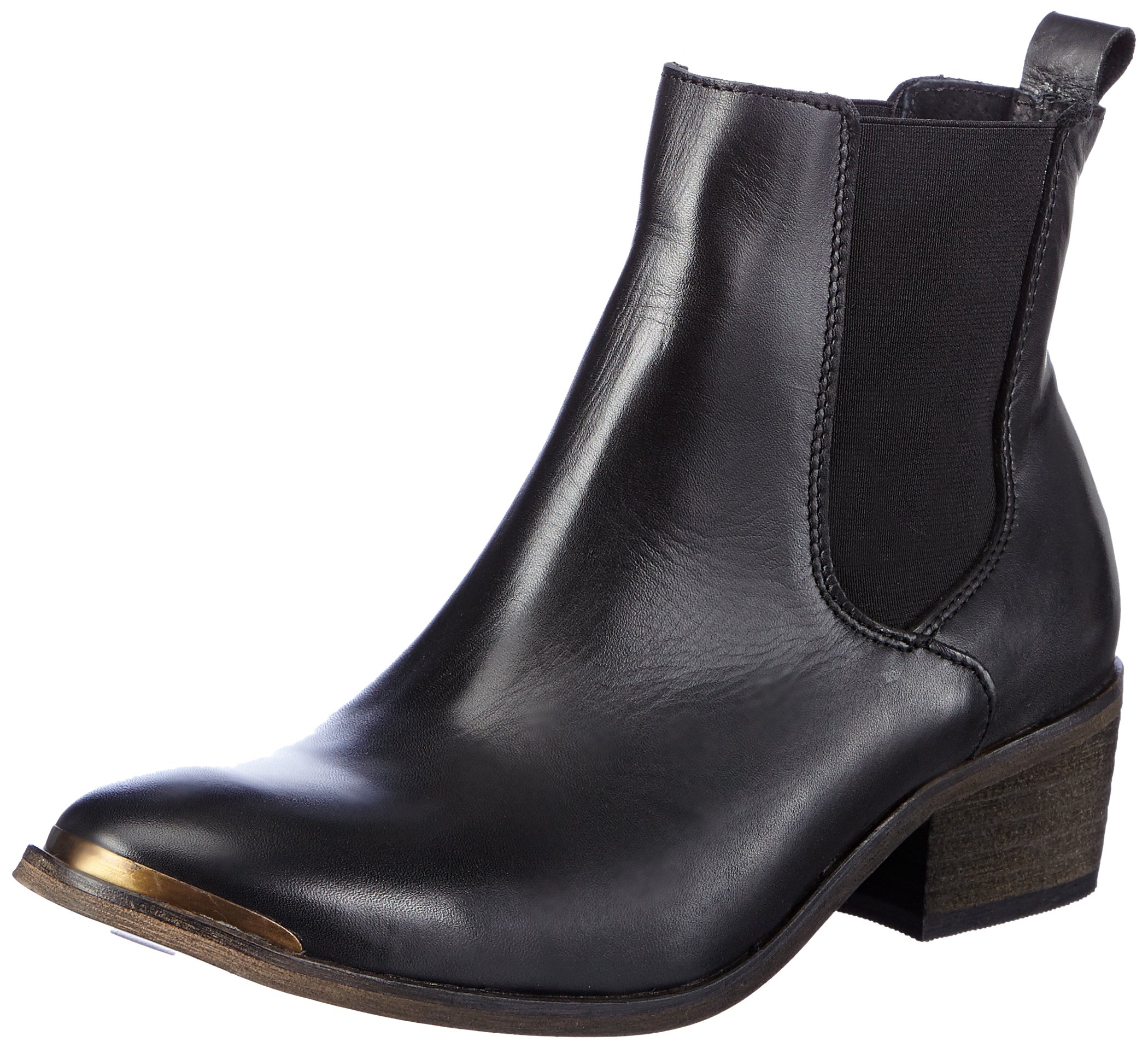 Pieces Becca Leather Metalic stivali donna pelle metallizzata
