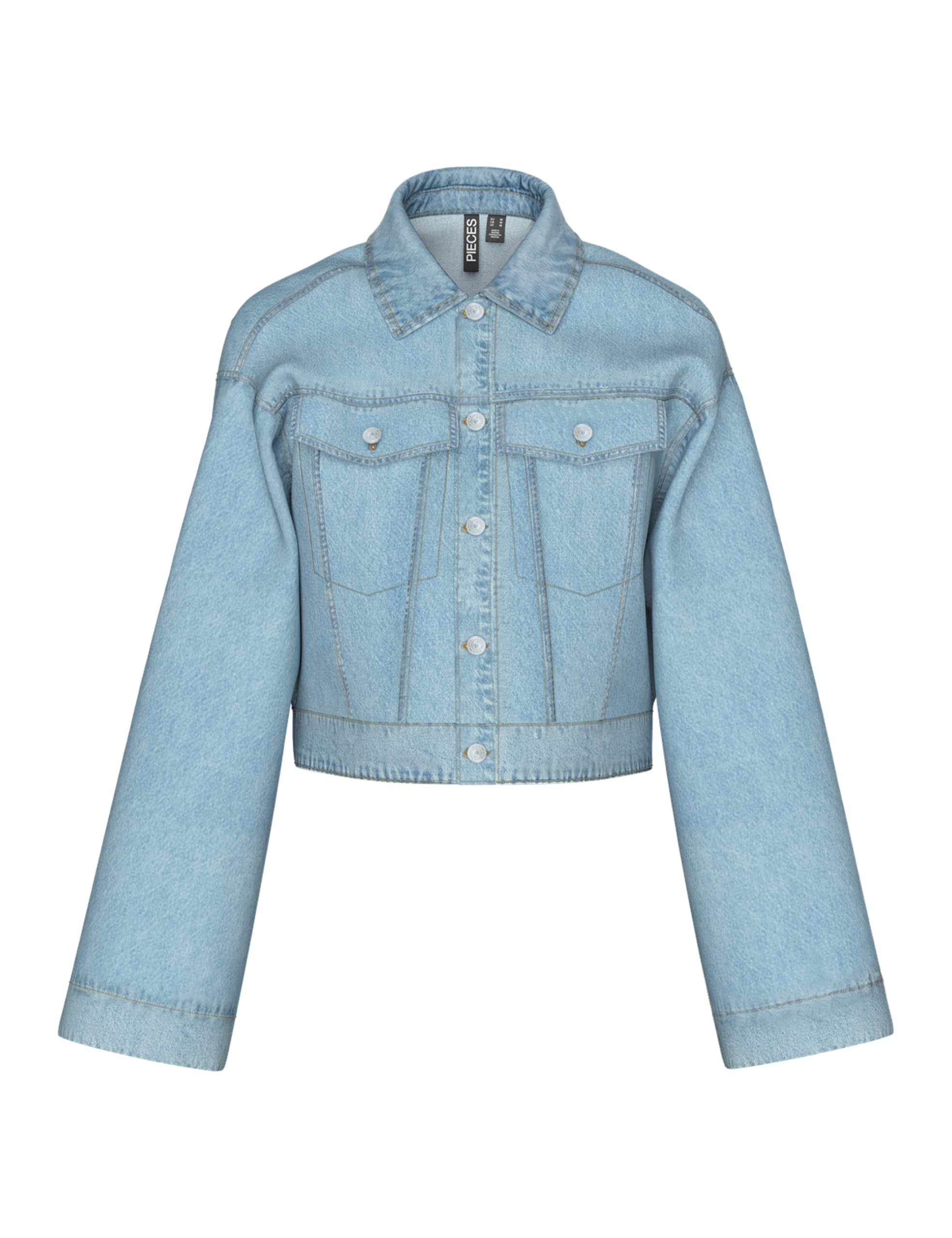 PIECES Pcsvala giacca denim donna M uso quotidiano