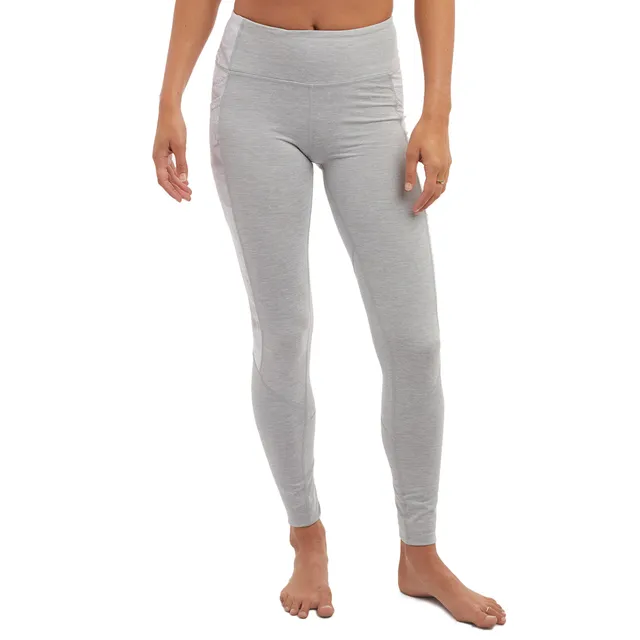 Pelagic Fiji leggings donna pesca grigio con tasca