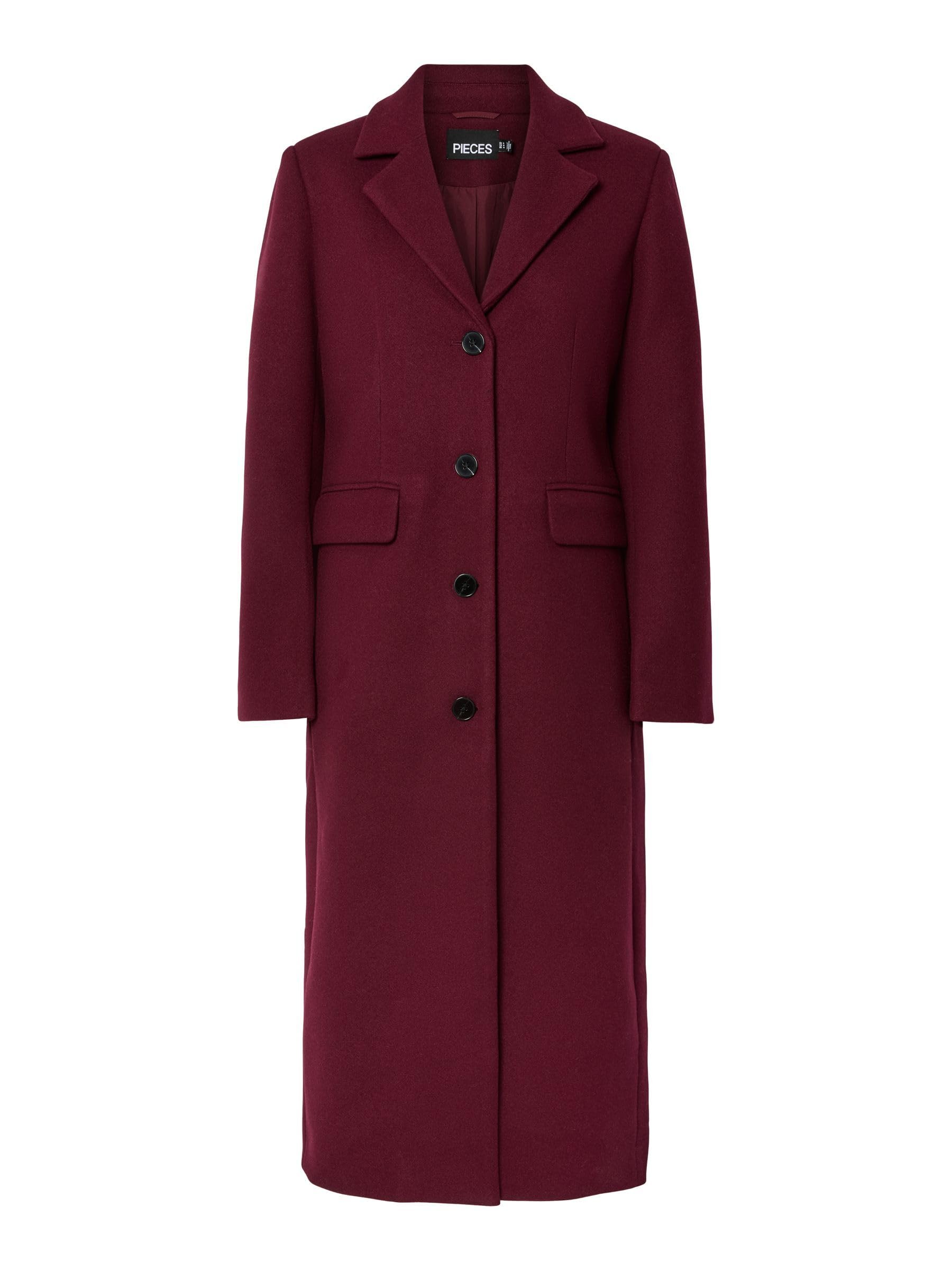 Pieces Pcjadine cappotto donna lungo invernale